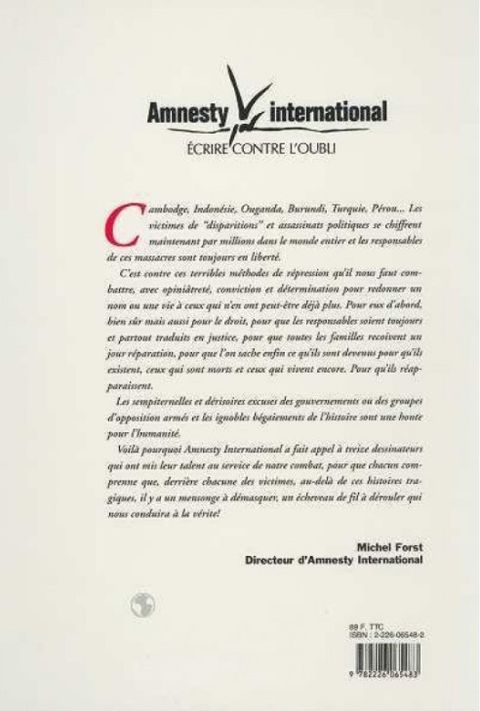 Aperçu de l'album Etre Là, avec Amnesty International tome 2 -  Au secours