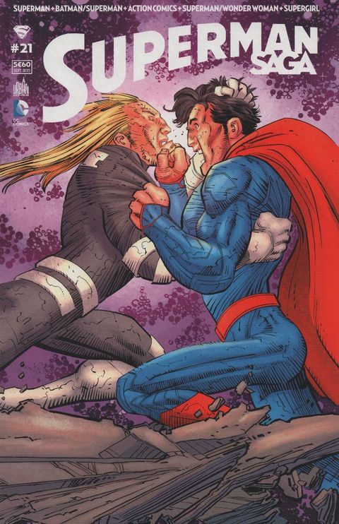 Couverture de l'album Superman Saga