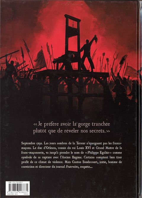 Aperçu de l'album Fraternités tome 1 - 1792, l'Ordre Guillotiné