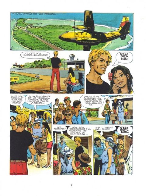 Aperçu de l'album Wayne Thunder tome 1 - Le Continent Perdu