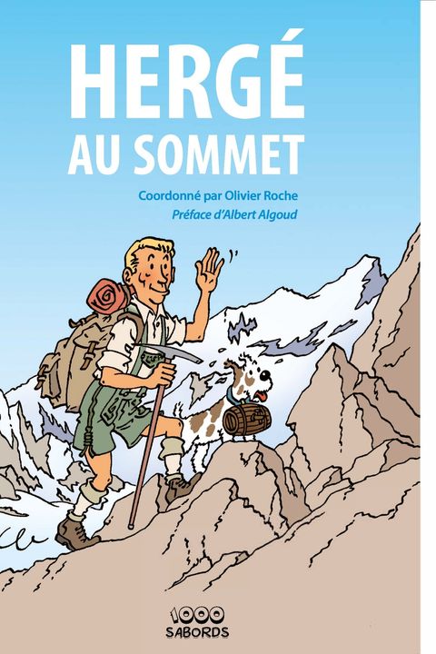 Couverture de l'album Hergé au sommet