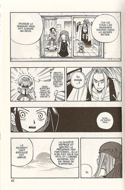 Aperçu de l'album Shaman King tome 2