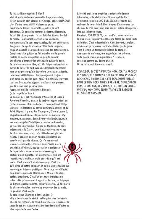 Aperçu de l'album 100 Bullets tome 5 - 100 Balles pour un Privé