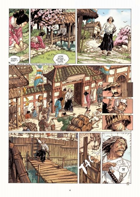Aperçu de l'album Samuraï tome 5 - L'île sans nom