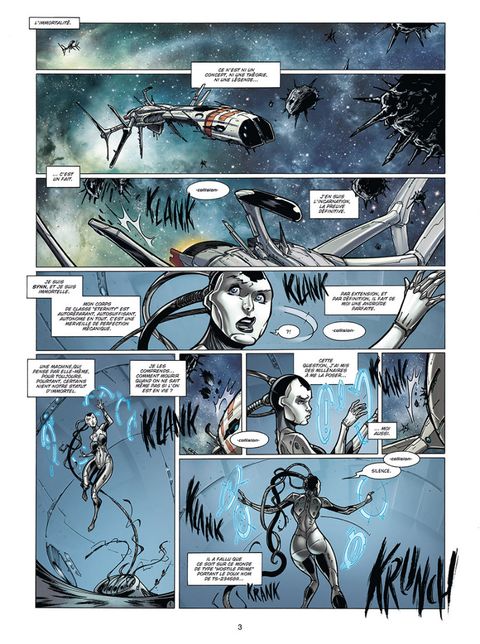 Aperçu de l'album Androïdes tome 5 - Synn