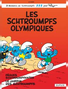 Couverture de l'album Les Schtroumpfs olympiques/Pâques Schtroumpfantes/Le jardin des Schtroumpfs