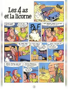 Aperçu 3 de l'album Les 4 As tome 18 - Les 4 As et la Licorne