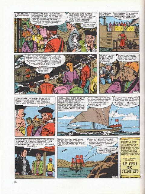 Aperçu de l'album Barbe Rouge tome 17 - Le Vaisseau de l'Enfer