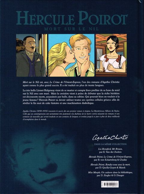 Aperçu de l'album Agatha Christie tome 4 - Hercule Poirot - Mort sur le Nil