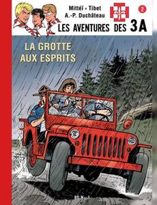 Couverture de l'album La Grotte aux Esprits