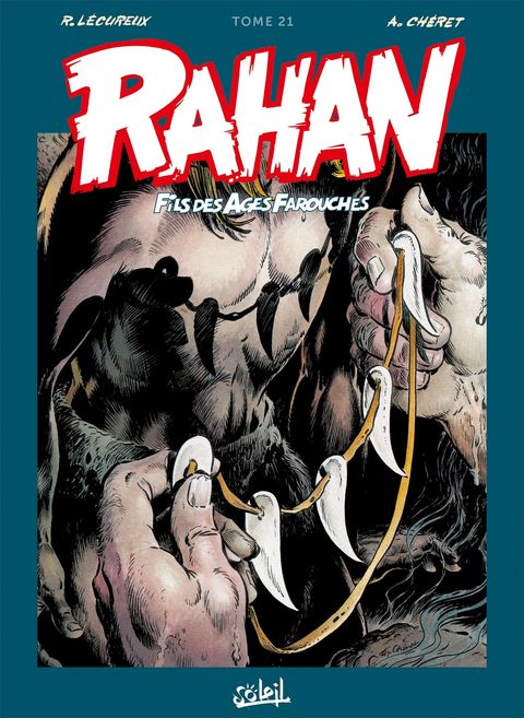Couverture de l'album Rahan - Fils des âges farouches (nouvelle édition)