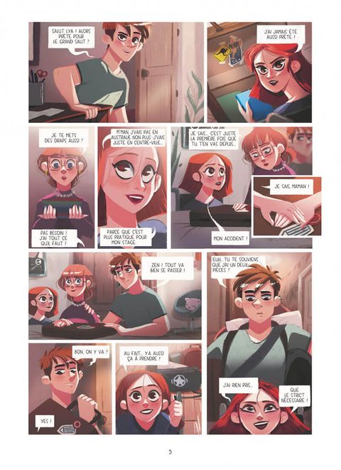 Aperçu de l'album Dans les Yeux de Lya tome 1 - En Quête de Vérité