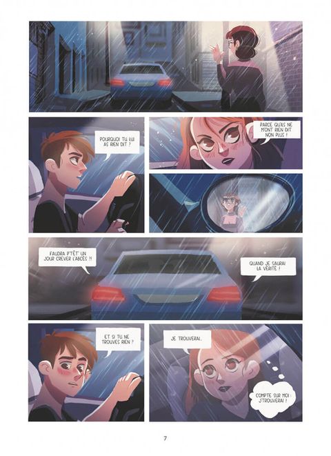 Aperçu de l'album Dans les Yeux de Lya tome 1 - En Quête de Vérité