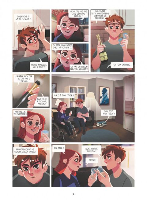 Aperçu de l'album Dans les Yeux de Lya tome 1 - En Quête de Vérité