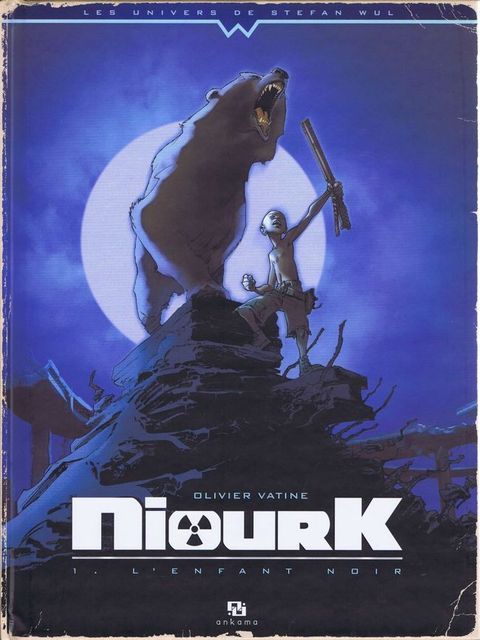 Couverture de l'album Niourk tome 1 - L'Enfant Noir