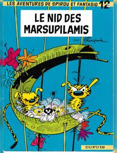 Couverture de l'album Le Nid des Marsupilamis (et La Foire aux gangsters)