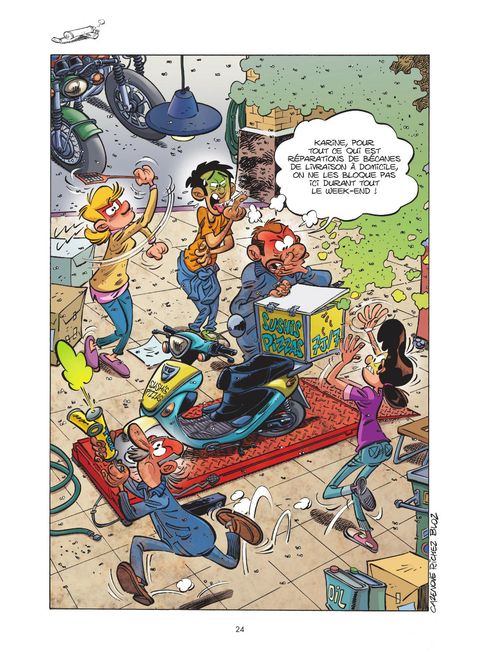 Aperçu de l'album Les fondus de moto tome 11