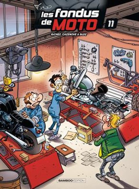 Couverture de l'album Les fondus de moto