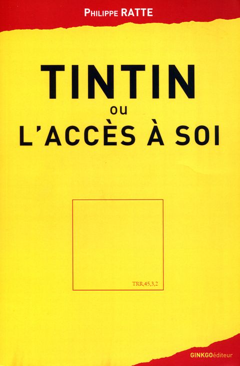 Couverture de l'album Tintin ou l'accès à soi