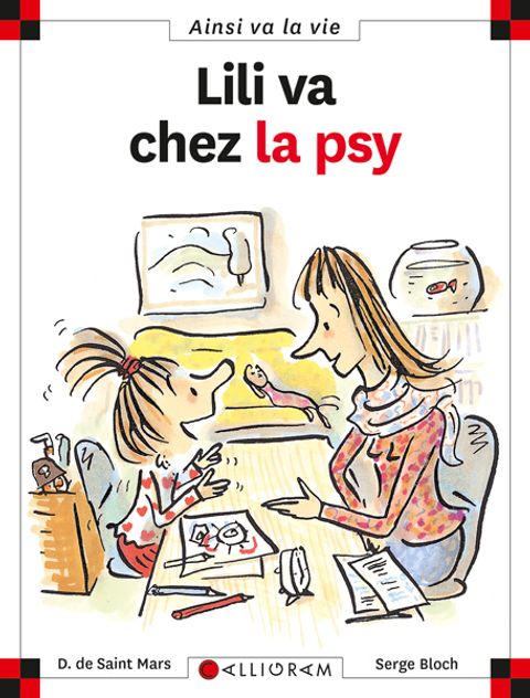 Couverture de l'album Lili va chez la psy