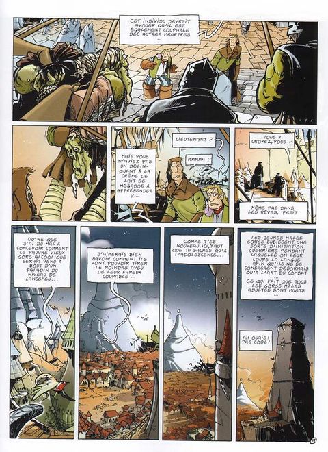 Aperçu de l'album Agence Barbare tome 2 - Les Gants de Zohorass