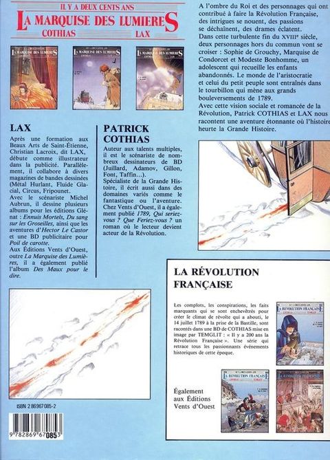 Aperçu de l'album La Marquise des Lumières tome 3 - Le sourire du pendu