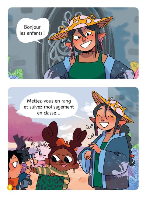 Aperçu de l'album Mystères et Sortilèges tome 5 - À vos pinceaux !