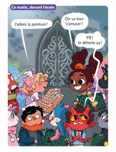 Aperçu 8 de l'album Mystères et Sortilèges tome 5 - À vos pinceaux !