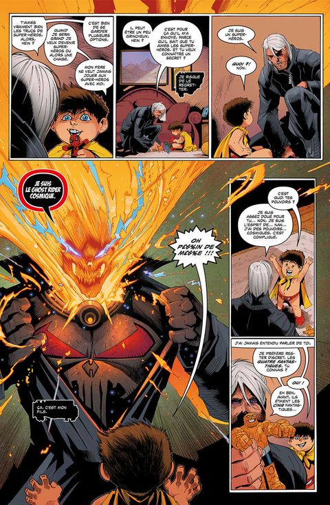 Aperçu de l'album Cosmic Ghost Rider tome 2 - Le Ghost Rider Cosmique détruit l’histoire Marvel