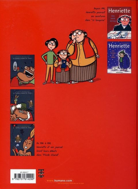 Aperçu de l'album Le Journal d'Henriette tome 3