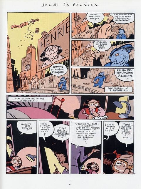 Aperçu de l'album Le Journal d'Henriette tome 3