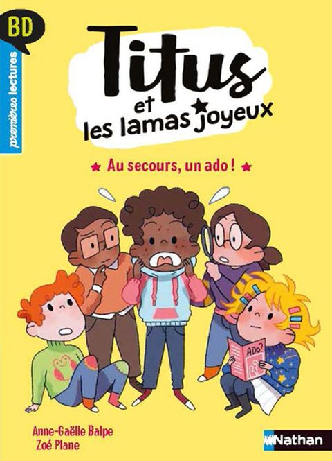 Couverture de l'album Au secours, un ado !