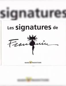 Couverture de l'album Les signatures de Franquin
