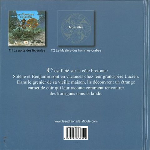 Aperçu de l'album Les Korrigans d'Elidwenn tome 1 - La porte des légendes