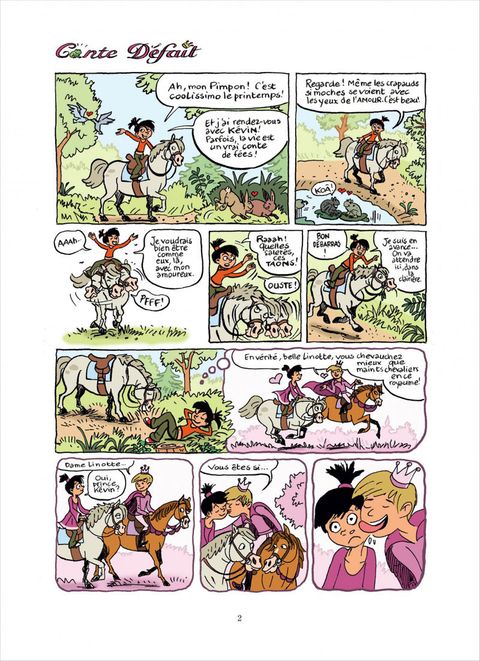 Aperçu de l'album Top Linotte tome 2 - Trop Pimpon !