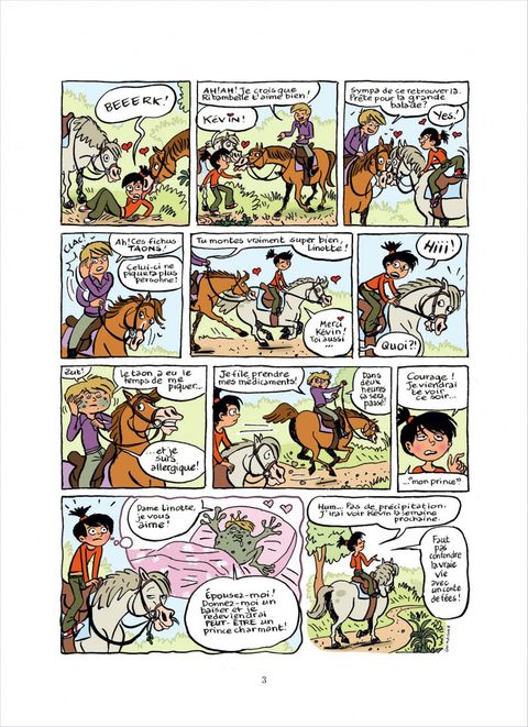 Aperçu de l'album Top Linotte tome 2 - Trop Pimpon !