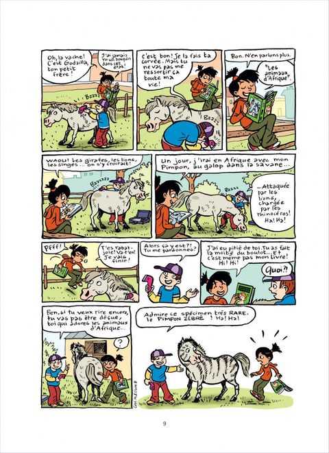 Aperçu de l'album Top Linotte tome 2 - Trop Pimpon !
