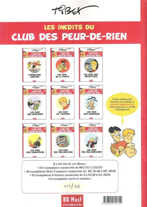 Aperçu de l'album Le Club des 'Peur de rien" tome 29 - Les rois des milliardaires 