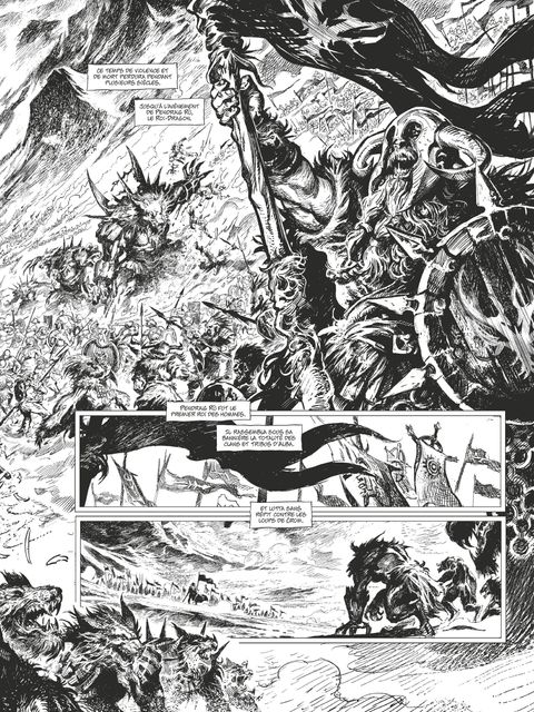 Aperçu de l'album Pendragon tome 1 - L'épée perdue