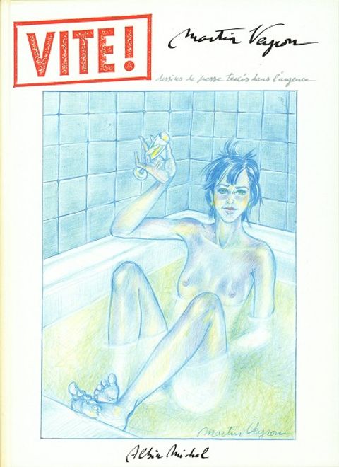 Couverture de l'album Vite ! Dessins de presse tracés dans l'urgence