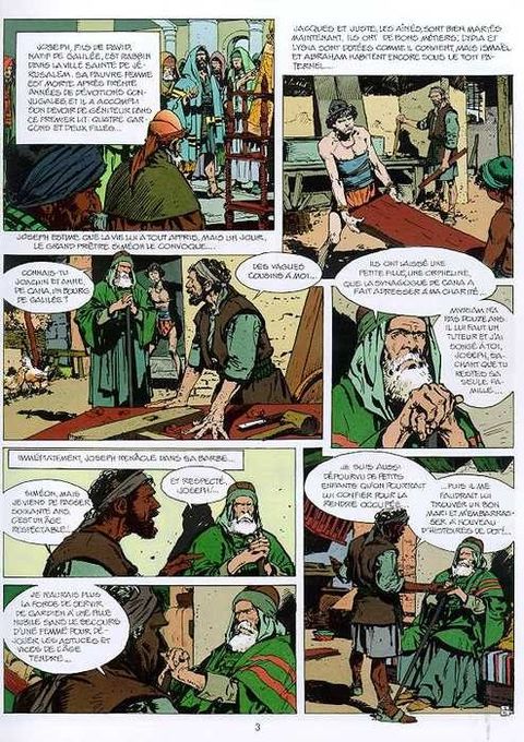 Aperçu de l'album Josué de Nazareth (le fils de la Vierge) tome 2 - Les Trois Parthes