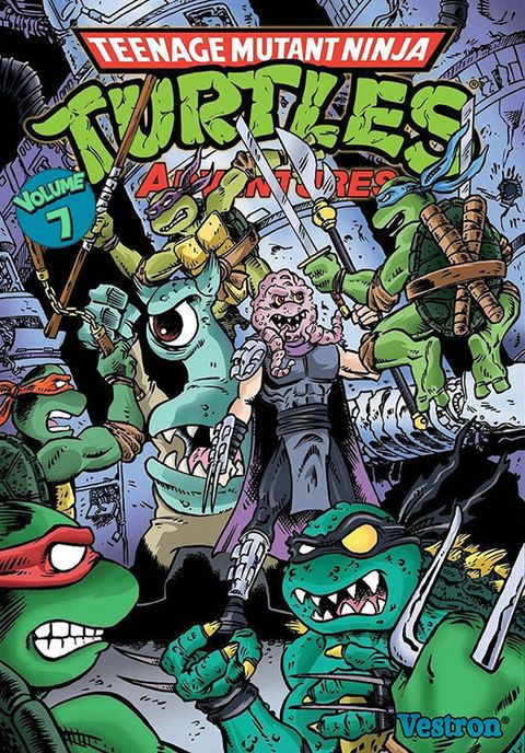 Couverture de l'album Les Tortues Ninja - TMNT Adventures
