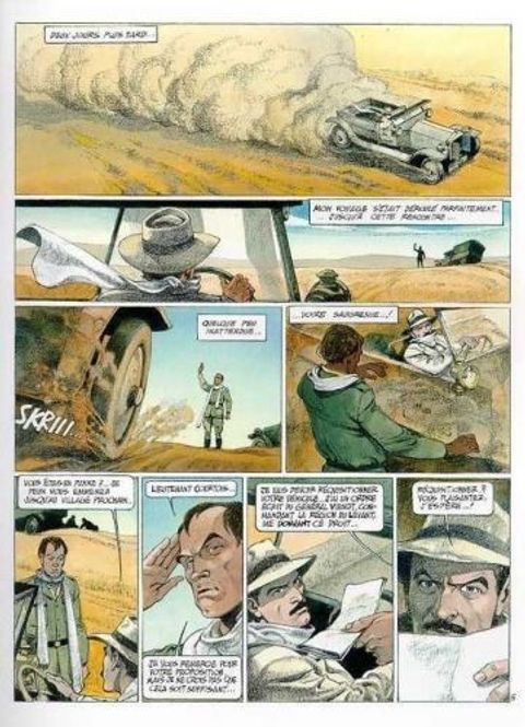 Aperçu de l'album Voyages en Amertume tome 3 - Sable et neige