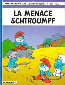 Couverture de l'album La menace Schtroumpf