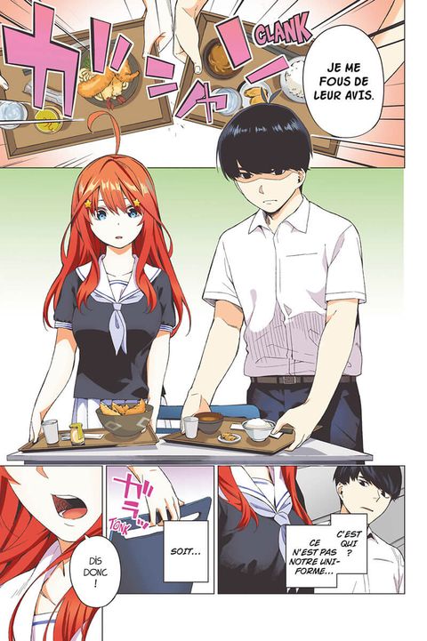 Aperçu de l'album The Quintessential Quintuplets tome 1