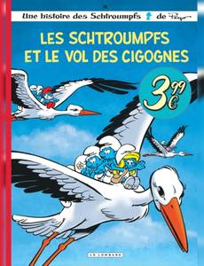 Couverture de l'album Les Schtroumpfs et le vol des cigognes