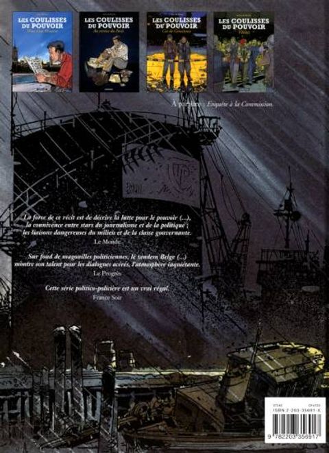 Aperçu de l'album Les Coulisses du Pouvoir tome 4 - Vérités