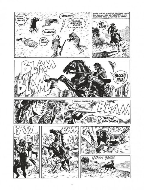 Aperçu de l'album Blueberry - Une aventure du Lieutenant Blueberry tome 1 - Amertume apache