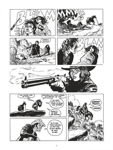 Aperçu de l'album Blueberry - Une aventure du Lieutenant Blueberry tome 1 - Amertume apache