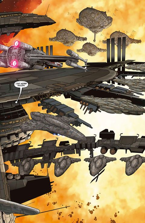 Aperçu de l'album Star Wars (2015) tome 9 - La Mort de l'espoir